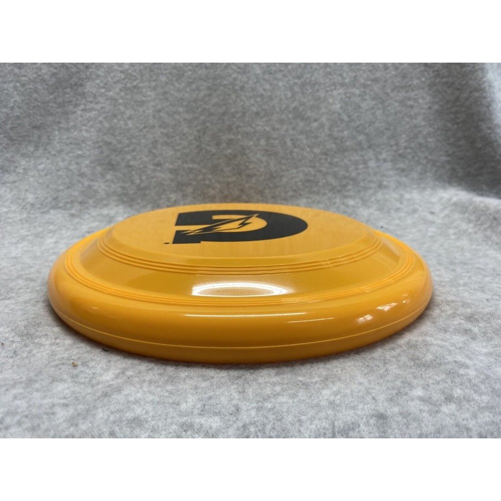 Gatorade Advertising Promo Frisbee Orange Plastic Made In USA Outdoor Sports New - Picture 3 of 3